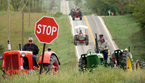Tractor parade through Jefferson County Tractor parade through Jefferson County